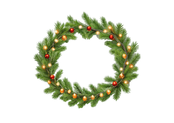 Christmas Borders and Frames 3D Icon: A Versatile Illustration for Holiday Marketing