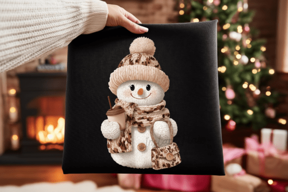 Cozy Snowman PNG: A Versatile Illustration for Seasonal Design Projects