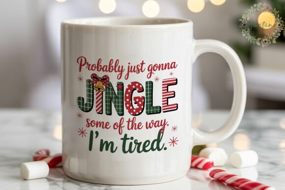 Jingle Christmas Tired PNG Clipart: Festive Illustrations for Local Business Branding