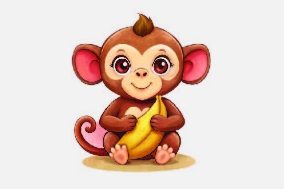 Monkey Christmas PNG: A Playful Embroidery Design for Holiday Projects