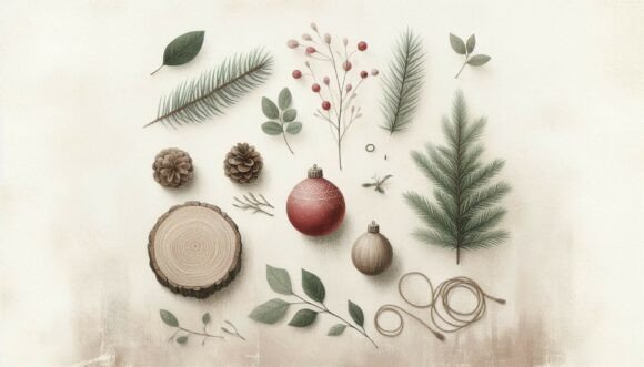 Scandinavian Christmas Nature Illustrations: A Designer’s Perspective