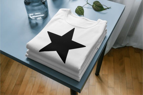 Star SVG Simple Star Shape Silhouette for Creative Design